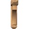 Ekena Millwork Westlake Arts and Crafts Smooth Bracket w/ Offset Brace, Western Red Cedar, 5 1/2"W x 24"D x 24"H BKT0604X24X24WTL03SWR - alternate 4